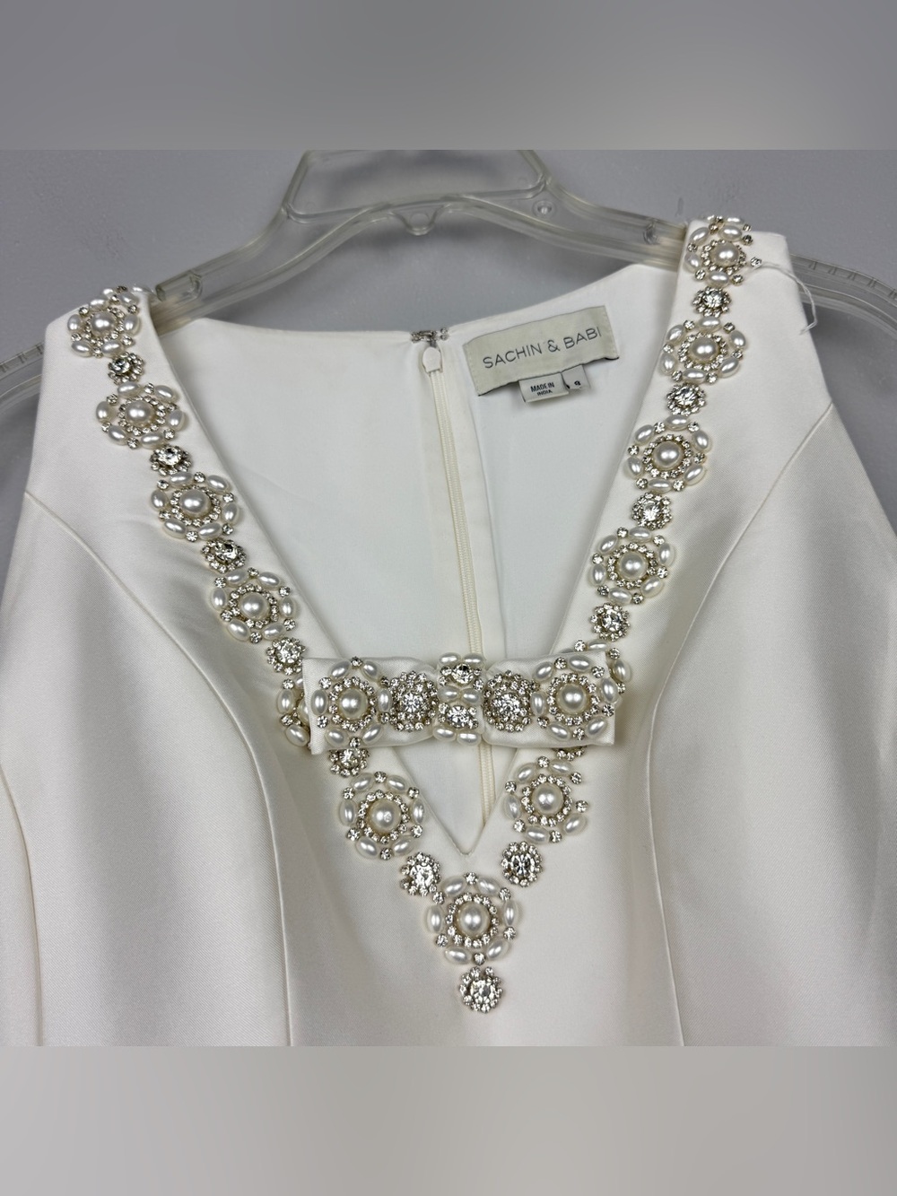 Anthropologie BHLDN Sachin + Babi Millie Embellished Wedding Bridal Dress - Picture 5 of 7